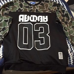 Adidas camo sweater